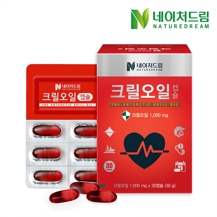 [네이처드림]크릴오일(인지질 58%)