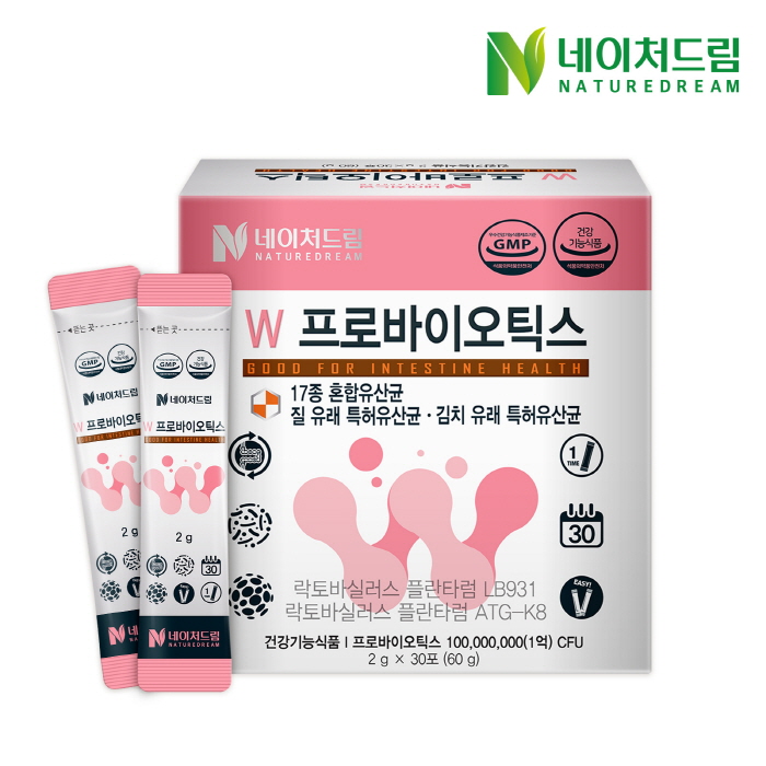 [네이처드림]W 프로바이오틱스 2g 30포